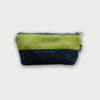 Harris Tweed Pouch - Moss Green / Charcoal