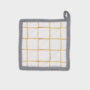 Big Grid Pot Mat - Yellow